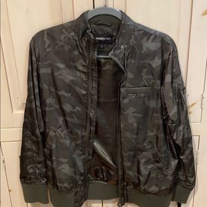 Camouflage Bomber Jacket